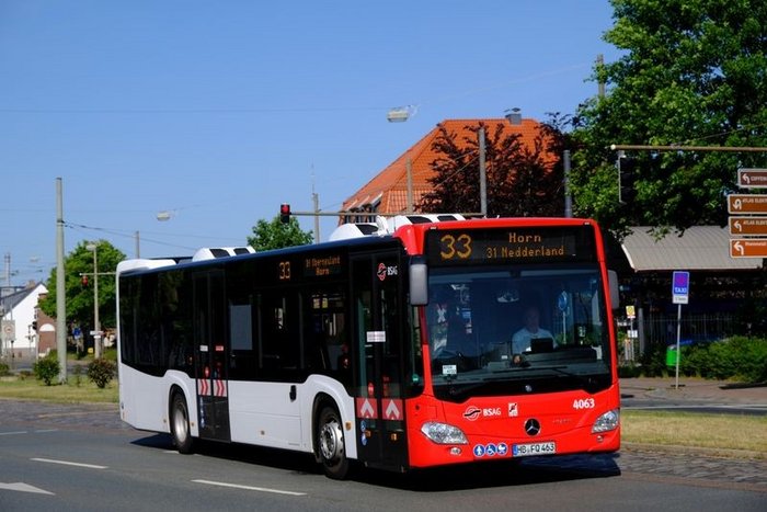 BSAG Fahrzeuge Bus Niederflur Solobus Citaro