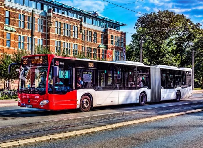 BSAG Fahrzeuge Bus Niederflur Gelenkbus Citaro G