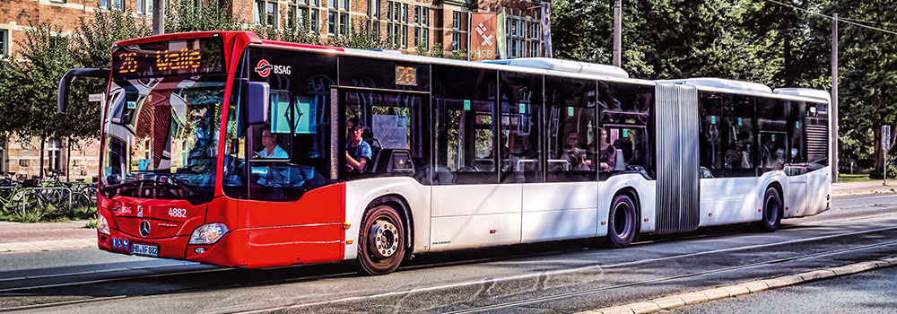 BSAG Fahrzeuge Bus Niederflur-Gelenkbus Citaro G 2016/2017